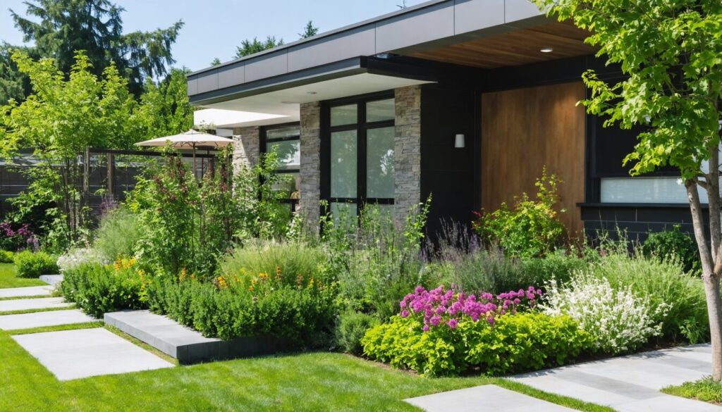 Guide pratique pour créer un parterre sans entretien devant votre maison