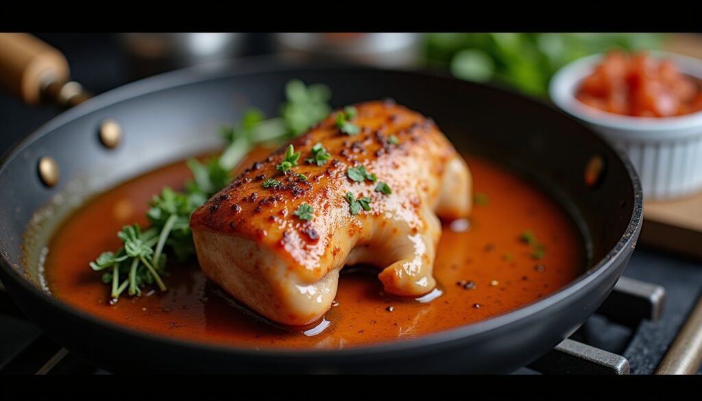 Découvrez le temps de cuisson parfait pour savourer un magret de canard à la poêle