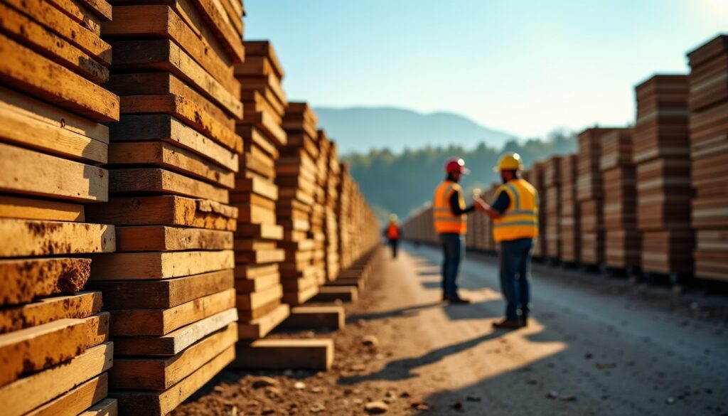 Top des grossistes incontournables en bois à travers la France
