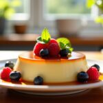 Délicieux flan sans sucre spécialement conçu pour les diabétiques