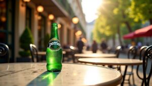 Perrier : Une icône de l'eau pétillante au cœur de la tradition française
